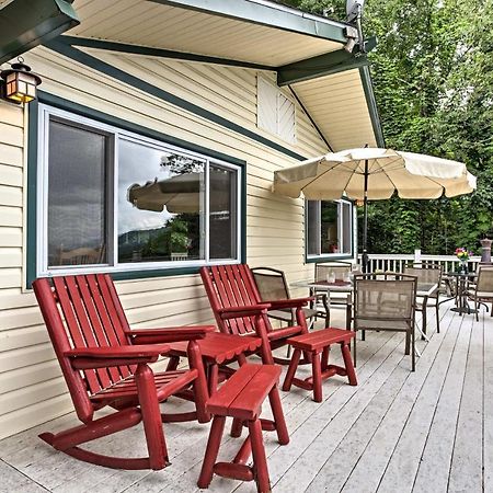 Secluded Mountain Home With Stunning Views And Deck! Bryson City Eksteriør bilde